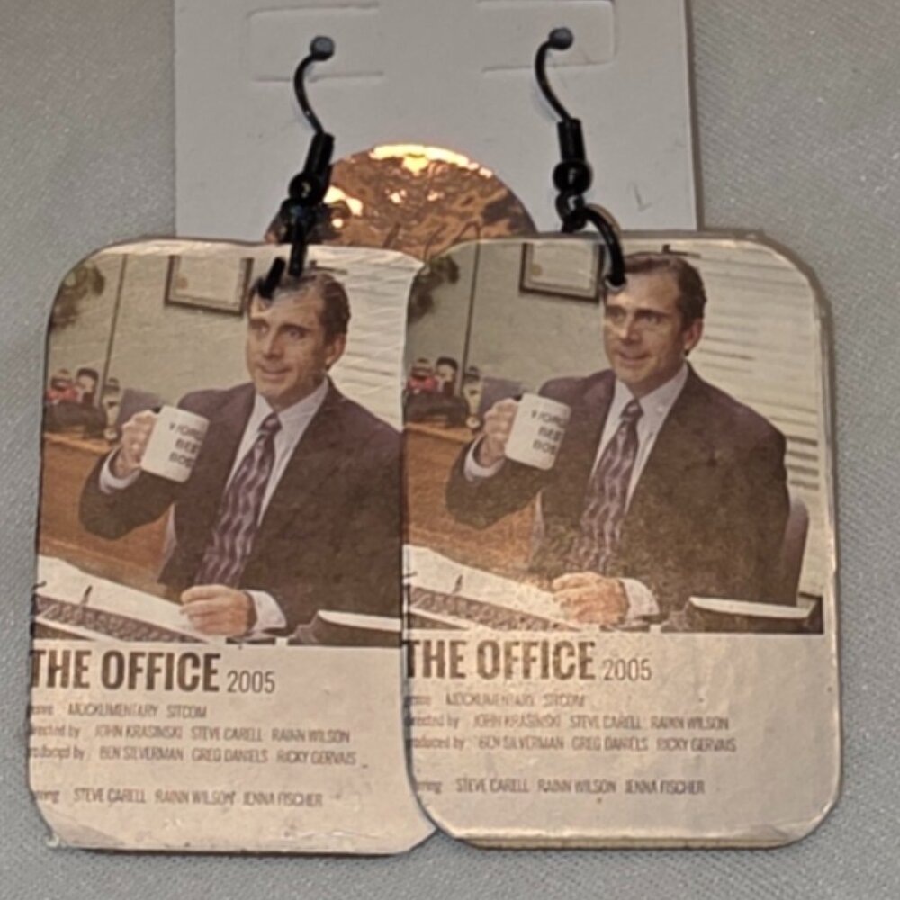 The Office Earrings Handmade TV Show